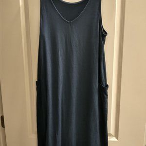 Wool& wooland merino wool summer midi dress M